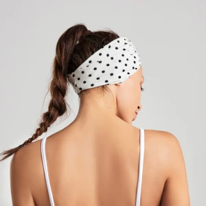 European American spot pattern luxury polka dot hairband ladies and children Hair Accessories