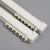 Import European bending curtain poles tracks hotel aluminum extrusion curtain track from China