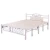 Import European design hot sale steel bed frame metal double bed from China
