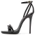 Import Evening Dress Heels Sexy Ladies Party Stiletto Shoes Big SizeWomen Black Patent Leather Strappy High Heel Platform Sandals from China