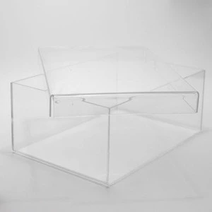Excellent Quality Clear Acrylic Shoes Display Cases Custom Transparent Shoes Box