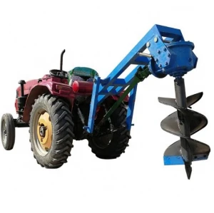 EXCELLENT! tractor mini post hole digger / soil hole digger
