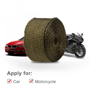 Exhaust pipe heat Wrap Resistant For Motorcycle Auto Accessories Protective Exhaust Pipe Motorcycle Exhaust Parts