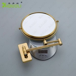Extendable wall mounted mirror wall mounted shaving mirror