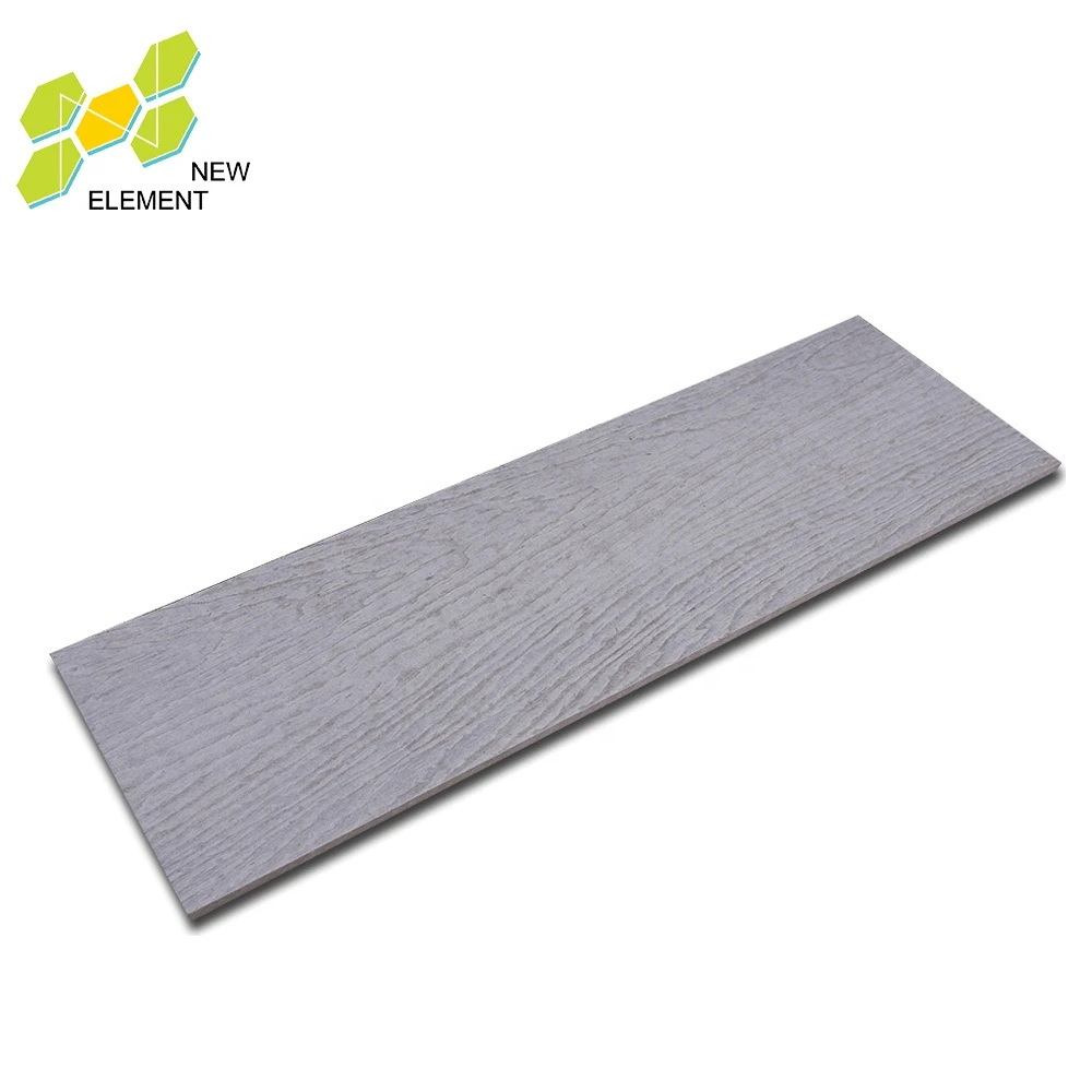 Exterior Wall Faux Wood Siding  Panel Fiber Cement Board