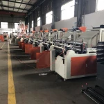 Factory direct sale automatic garbage bag/trash bag bottom seal bag making machine