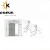 Import Factory direct sale barn door hardware accessories aluminum alloy sliding door hardware kit from China