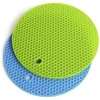 Factory Direct Selling Multipurpose Silicone Round Drying Mat, Silicone Pot Holders Non Slip Heat Resistant Hot Pads