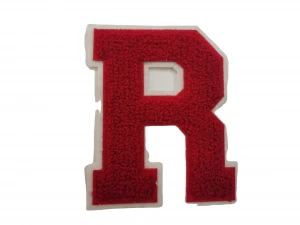 Factory Directly Provide designer custom embroidered chenille patches