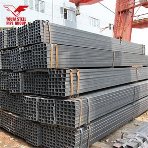 Factory price black iron carbon  square steel pipe and tube