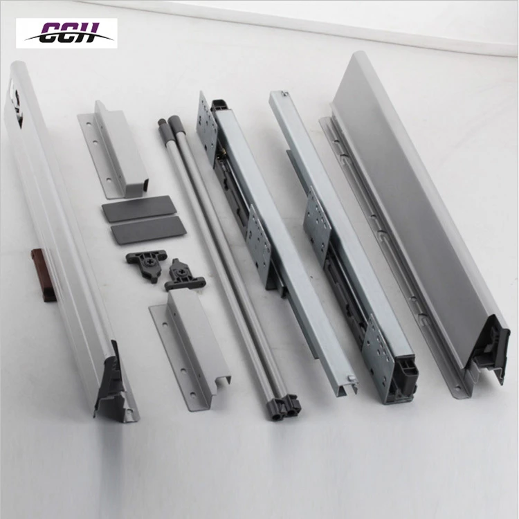 Factory price Heavy duty riding box drawer slide with two bolt