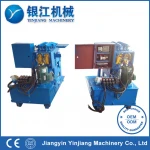 Factory Price Pipe Culvert Duct Forming Machine,Metal Pipe Making Machine