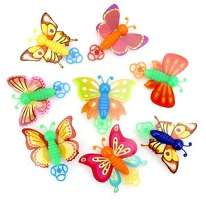 Factory price small size cheap shooting butterfly plastic toy