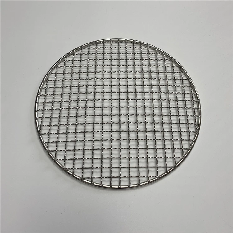 Factory sale round barbecue bbq grill wire mesh net