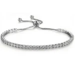 Factory Supply Adjustable Chain Type Fashion Micro Inlay Zircon Bracelet