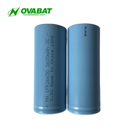 Factory supply wholesale price 26650 3.2V 3500mAh 3C Lifepo4 Battery High Quality Rechargeable Cell for Flashlight