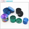 factory wholesale aluminum tobacco custom logo weed herb grinder for smoking accessory