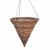 Import Factory wholesale wall hanging flower willow wicker basket garden basket with plastic lining for planting from China