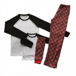 Family matching clothing mommy and me pajamas outfits parent child clothing wholesale