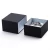 FANXI China Custom Logo Black Paper Storage Boxes Packaging With Drawer Bracelet Bangle Jewelry Watch Packing Box