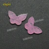 Fashion Butterfly Pink Natural China Jade Stone