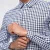 Fashion Comfortable Formal Cotton Blank Short Sleeve High Quality Office Mens Shirt In Print Logo