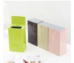 Fashion design smart mini waste bin car use waste bin