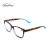 Import Fashion Retro Square Frames Eye Wear Eyeglasses Wholesale Plastic Reading Glasses With Anti Blue from China