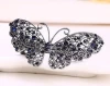 Fashion vintage 6cm barrettes butterfly barrettes hair jewelry LH17