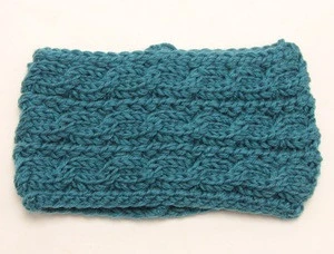 Fashion women Knitted Headband crochet hairband warmer headwrap