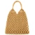 Import Fashionable Macrame Crochet lady bag handmade Woven beach bag from China