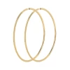 Fashionable Minimalist Women Jewelry Hoop Earrings Gold Color Hoop Earrings Custom