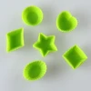 FDA and LFGB Approved Good Quality 12 PCS Mini Different Shape Silicone Baking Cake Mould