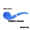 FDA Silicone Glass Smoking Pipe 130MM With Glass Bowl Silicone Tobacco Herb Pipe Smoke Hand Spoon Pipes Accessories