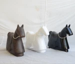 Fiberglass rocky rocking horse chair animal shaped children chair