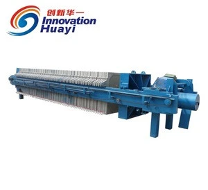 Filter press equipment for dewatering