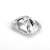 Import Finest Crushed ice moissanite DEF White fancy cut moissanite in loose gemstone from China