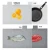 Import Fissman index Plastic Chopping Block Non-slip Marble Coating Plastic Mats Cutting Board with Stand-4pcs Sets from China