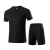Fitness gym running training wear elastic compression quick dry sports sets