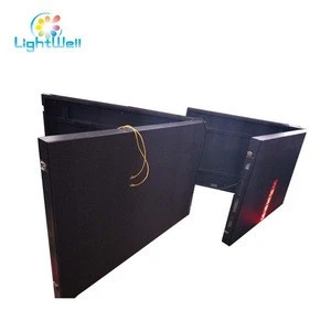 Fixed Installation Double Sided LED Display with Waterproof Iron Cabinet & RGB Module