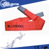 Flat polyester lifting belt 10 ton Webbing Sling Nylon roller Sling pipe soft Sling