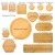 Import Flower Pots Nursery Planter Bamboo Tray Anti-Fade 14 Style Round Square Minimalism Gardening Ceramic Succulent Pots Trays from China
