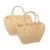 Import foldable colorful PP pipe woven toy storage baskets plastic wire knitted laundry hamper bin beach tote shopping basket bag from China