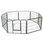 folding large heavy duty metal square tube puppy pet play pen