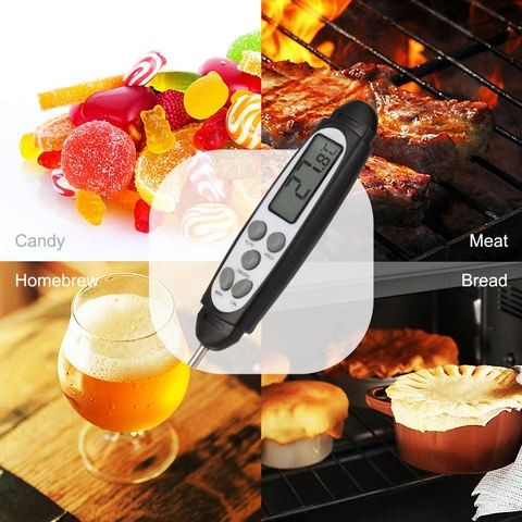 Food Thermometers Waterproof Instant Read And Candy Wireless Thermometer Smart Digital  Bbq Meat Thermometer