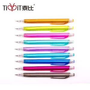 Four colors barrel Non mechanical pencil 0.5mm cute mechanical pencils