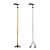 Import Four-legged Adjustable Walking Crutches Disabled Walkers Walking Sticks Rehabilitation Therapy Supplies Walking Assistant 100pcs from China