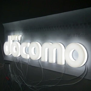 Free Design ! Customized ! Full Lit Acrylic LED Shop Logo Sign - 3D Waterproof Advertising Effect Signage
