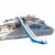 Import FreeStyle Cruiser FunAir Adjustable Inflatable Water Slide Inflatable Yacht water Slides For Sale from China