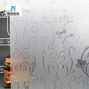 Frosted pvb 3d decorative privacy window protective glass film for laminated glass